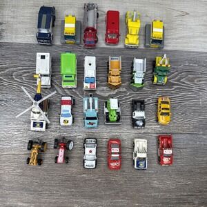 Micro Machines Emergency / City Vehicles Vintage Hot Wheels, LGTI, Galoob